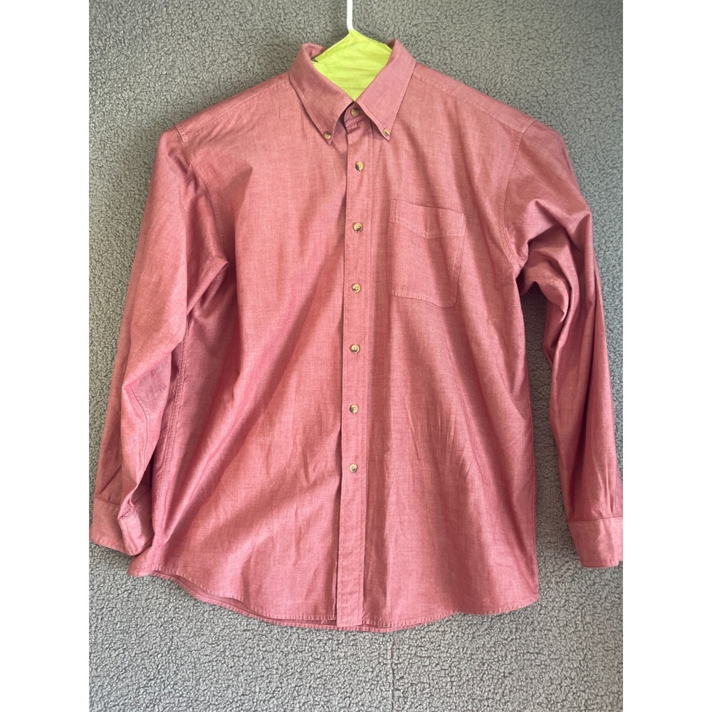 L.L. LL BEAN Traditional Fit Dress Shirt Men' Size Large Business Casual